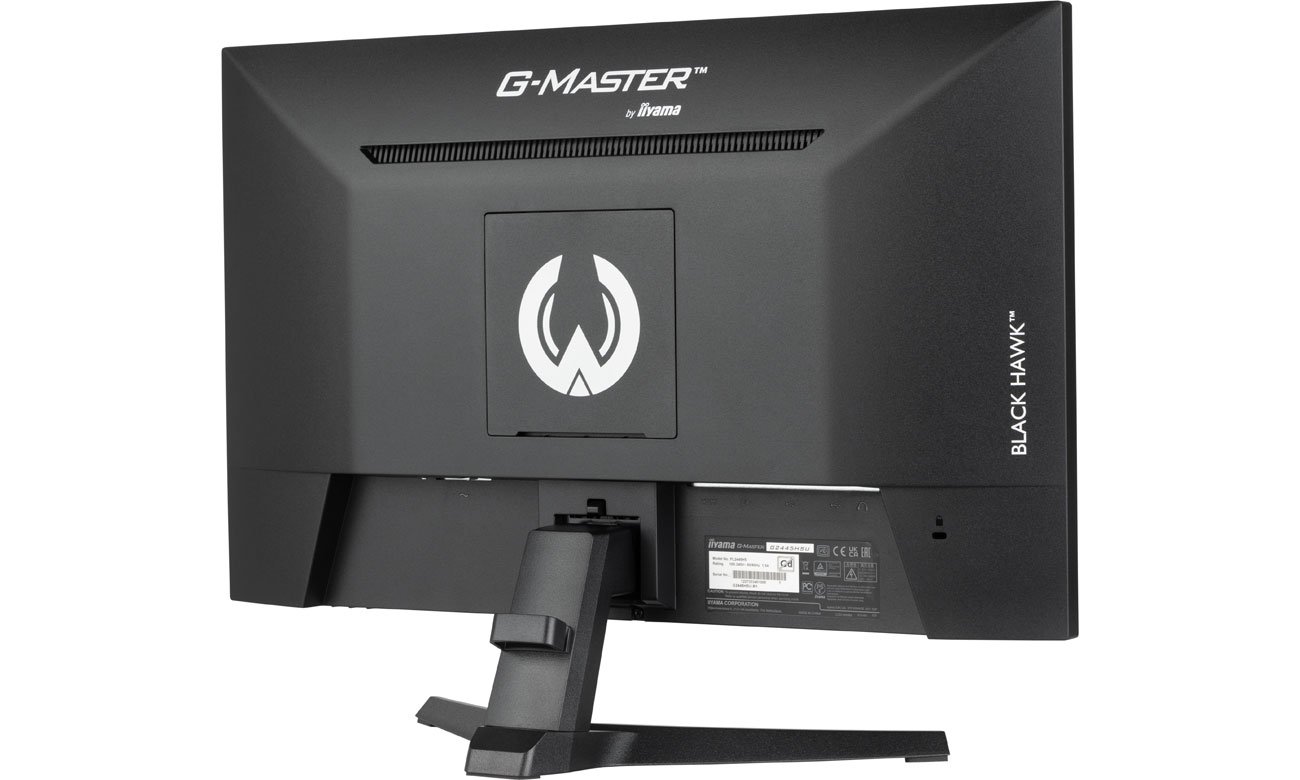 iiyama G-Master G2445HSU-B1 widok z tyłu