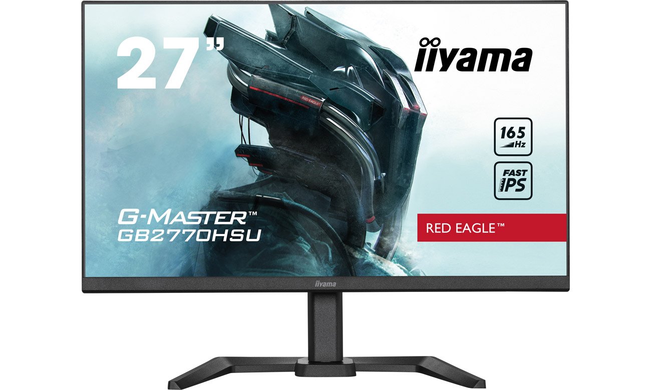 iiyama G-Master GB2770HSU-B5 widok z przodu