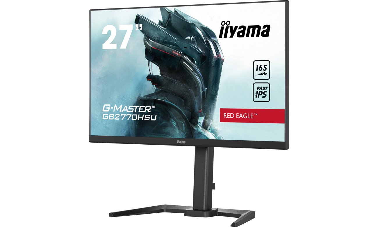 iiyama G-Master GB2770HSU-B5 widok z przodu pod kątem