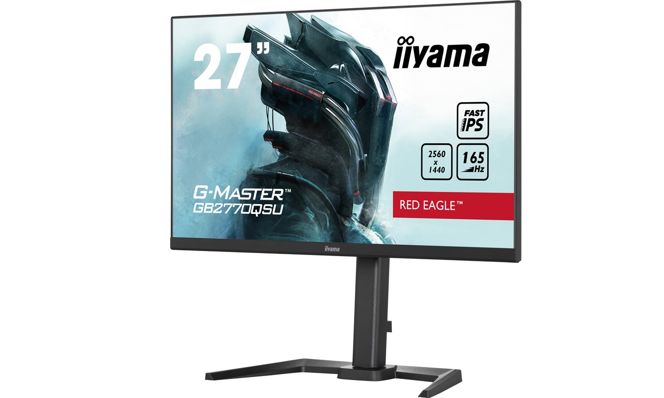 iiyama G-Master GB2770QSU-B5 widok z boku