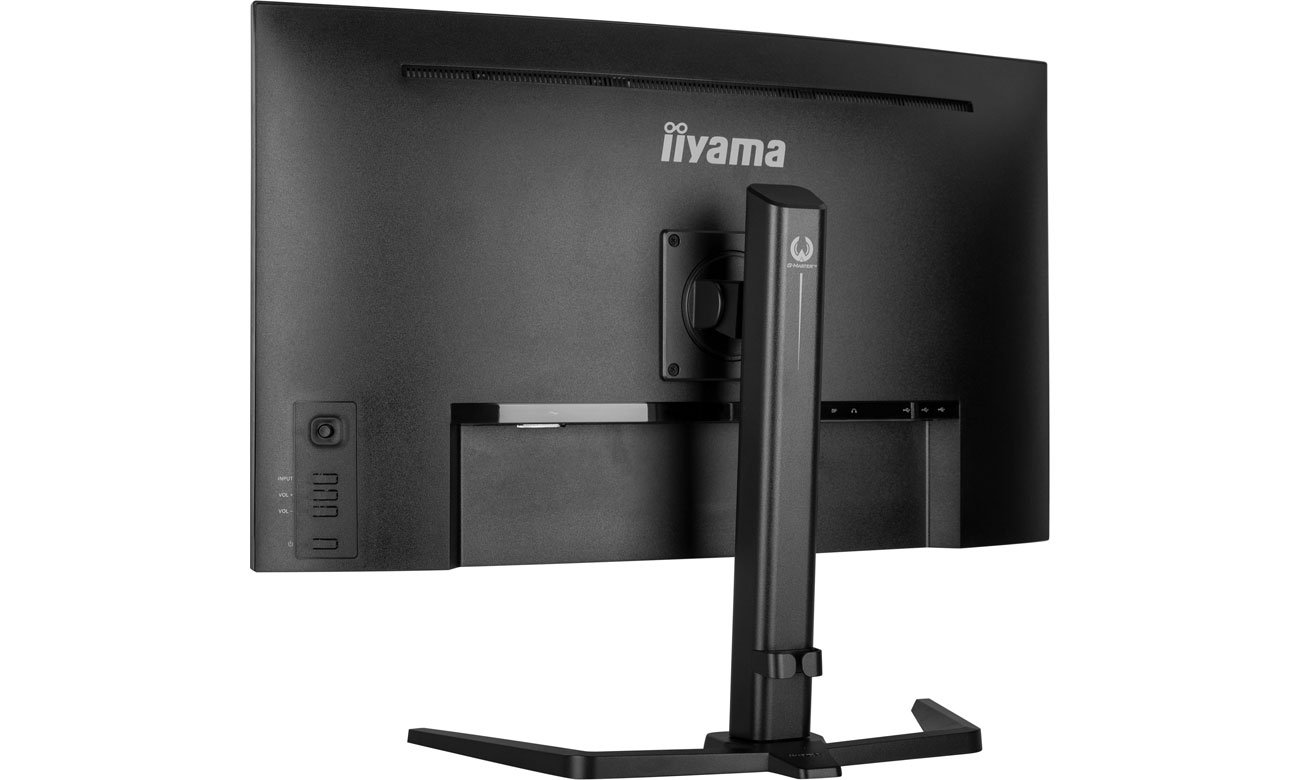 iiyama G-Master GCB3280QSU-B1 Red Eagle widok z tyłu pod kątem