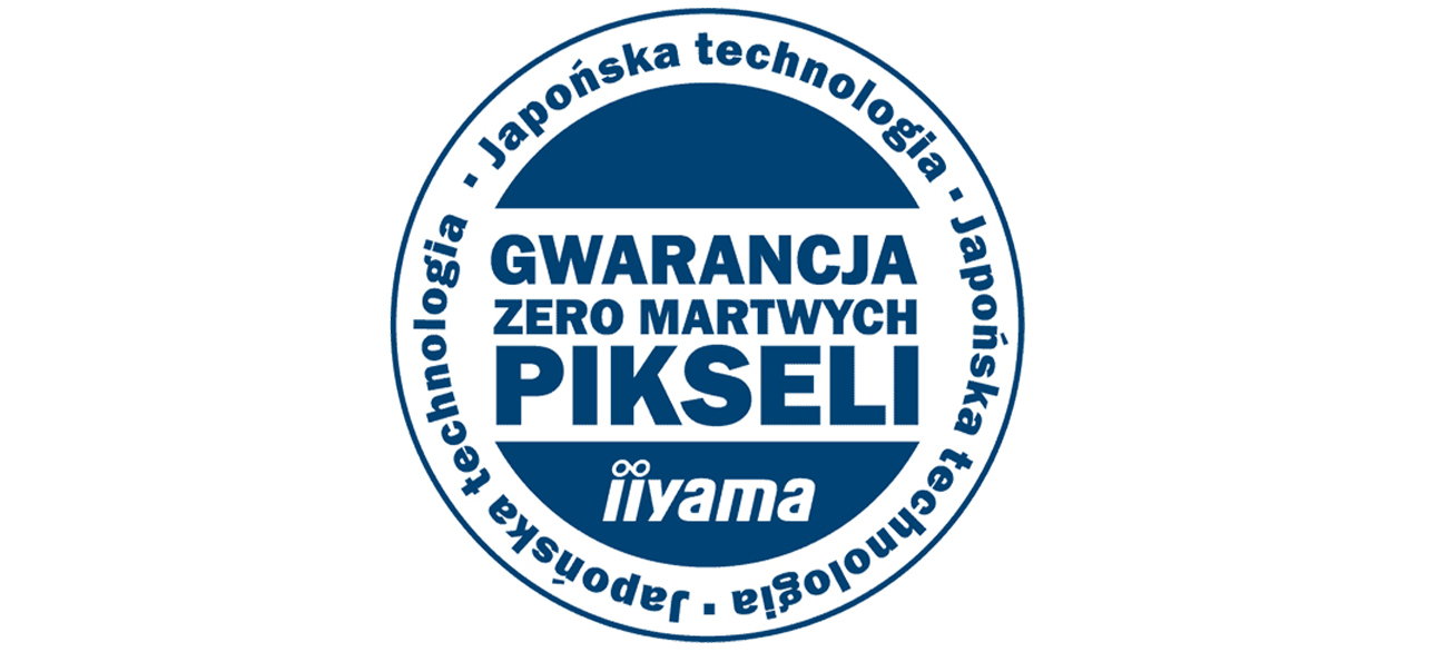 Gwarancja Iiiyama „Zero martwych pikseli”