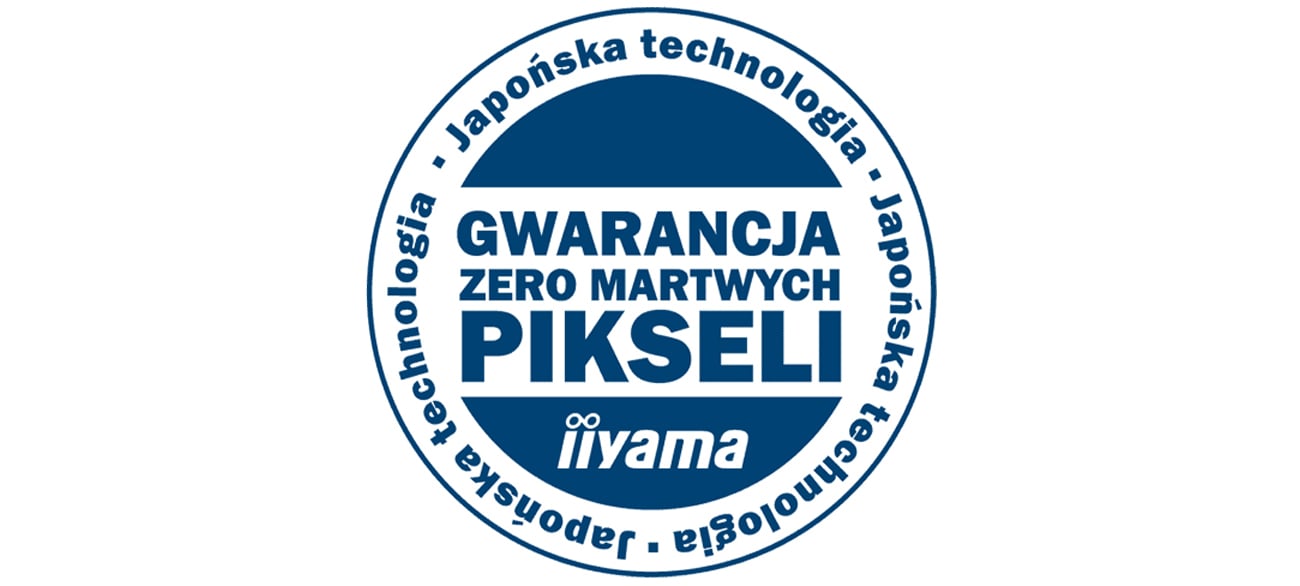 Gwarancja Iiiyama „Zero martwych pikseli”