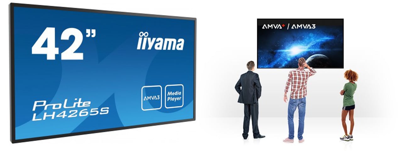 iiyama LH4265S LFD AMVA3