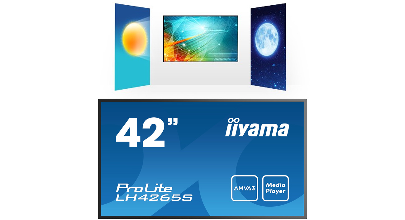 iiyama LH4265S LFD Czujnik Oświetlenia