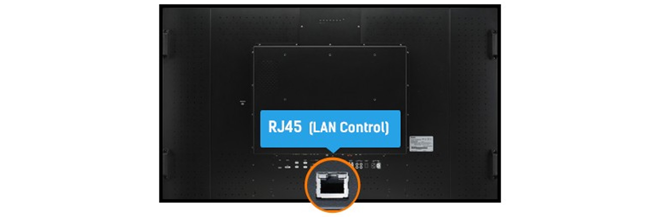 iiyama LH4265S LFD Sterowanie LAN