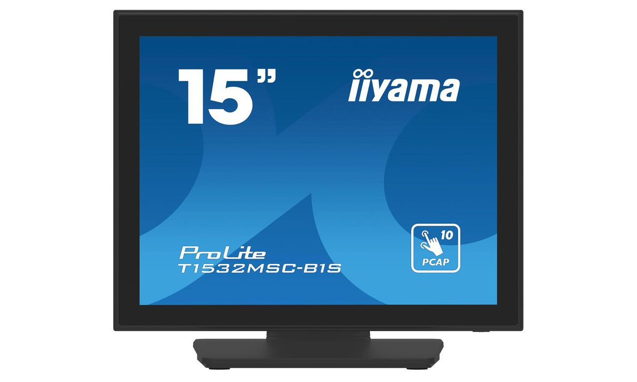 iiyama T1532MSC-B1S widok z przodu