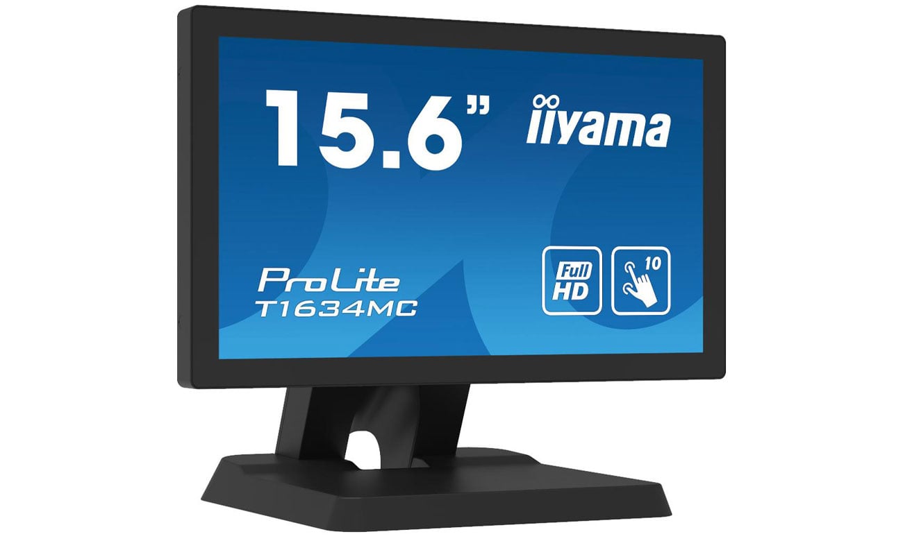 iiyama T1634MC-B8X C widok z przodu pod kątem