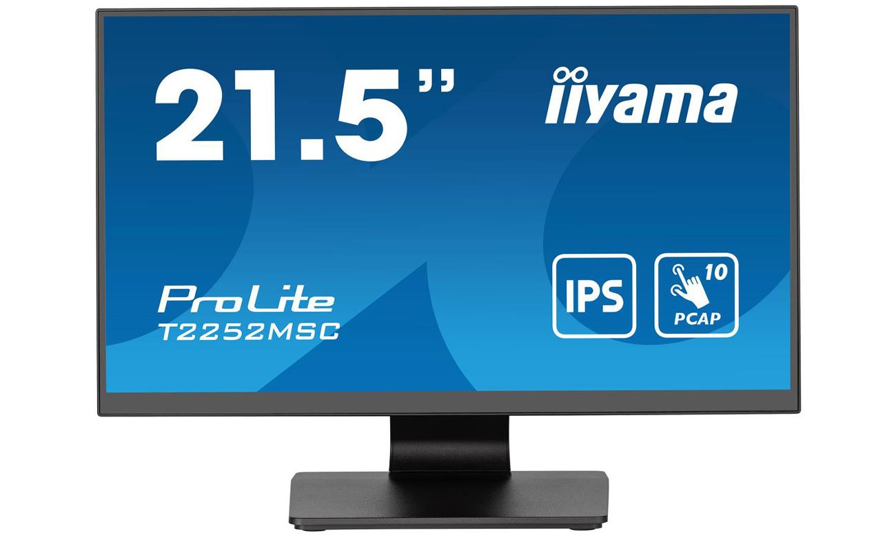 iiyama T2252MSC-B2 widok z przodu