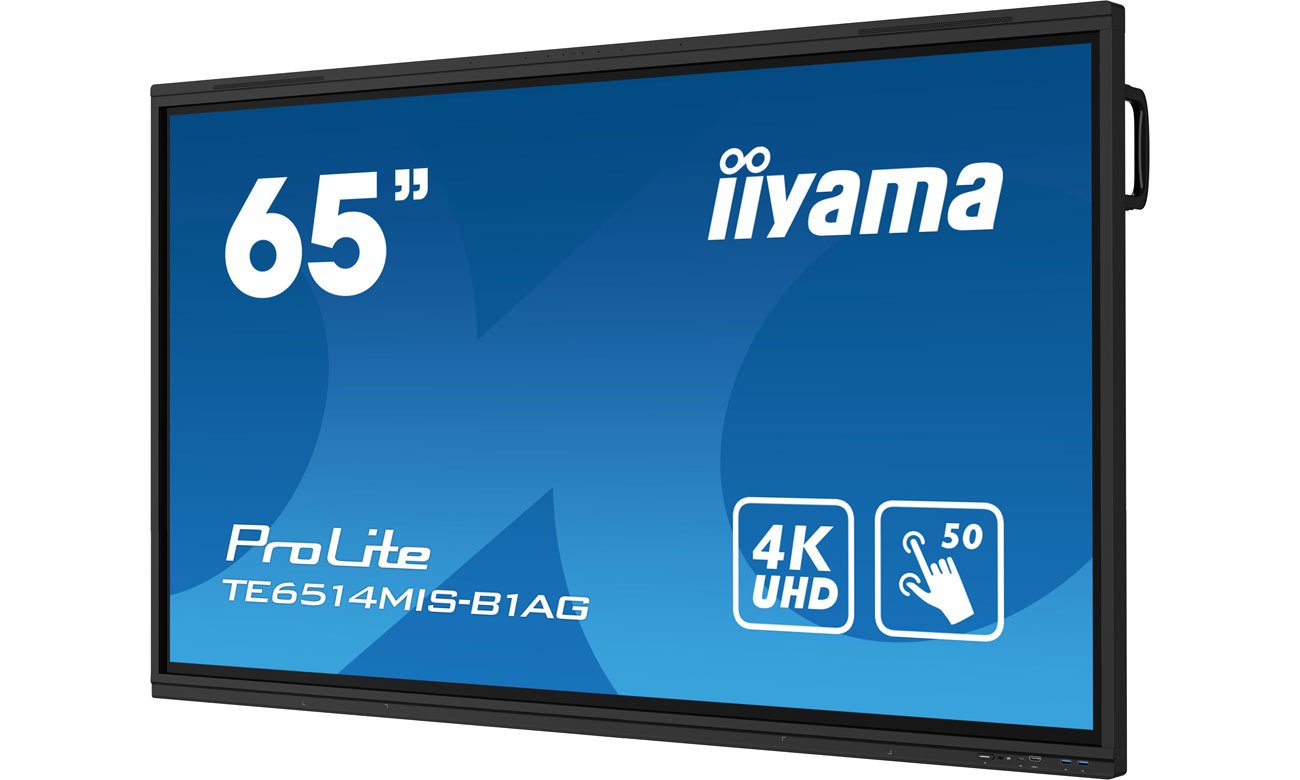 iiyama TE6514MIS-B1AG X widok z przodu pod kątem