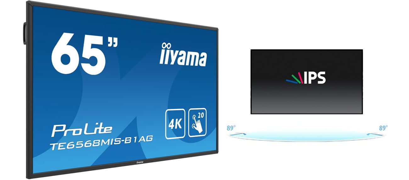 iiyama TE6568MIS Matryca IPS 4K UHD
