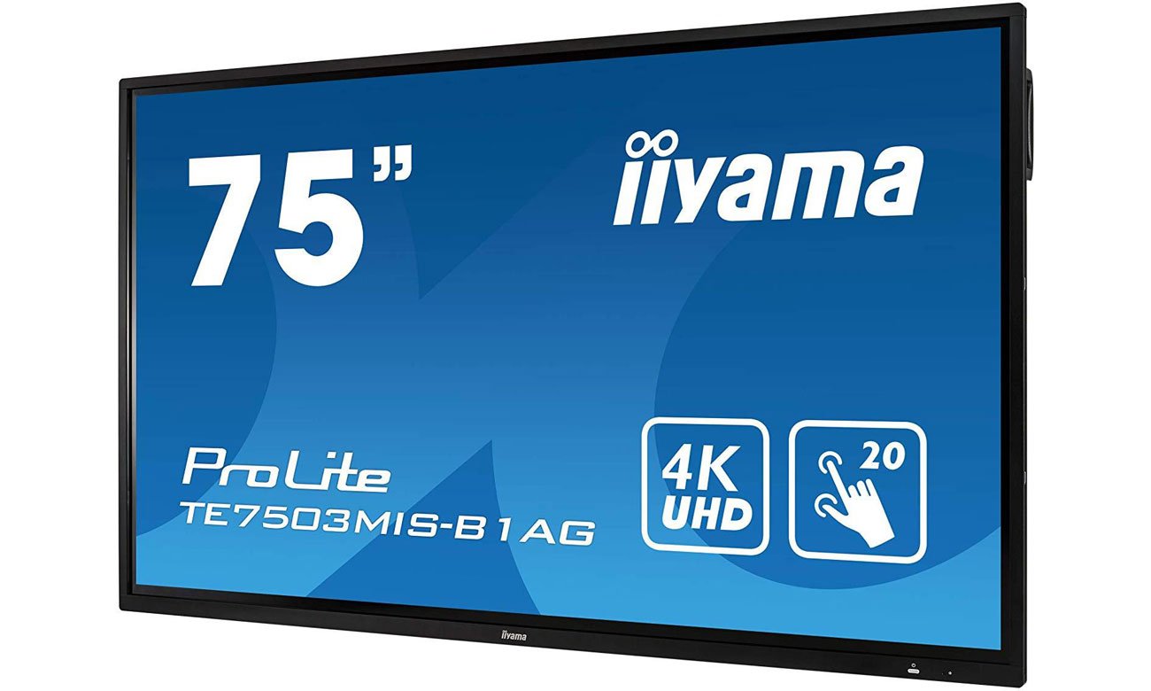 Monitor LED 75" iiyama TE7503MIS-B1AG dotykowy