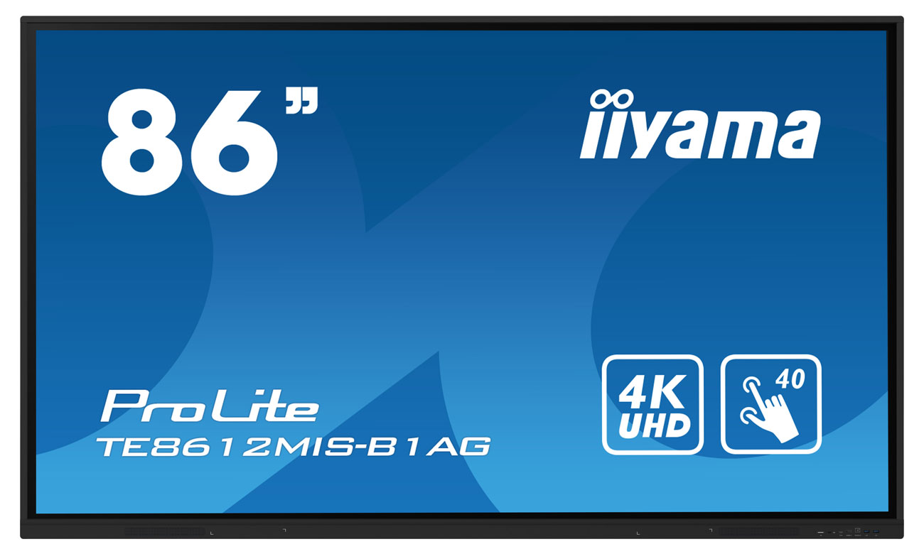 iiyama TE8612MIS-B1AG X widok z przodu