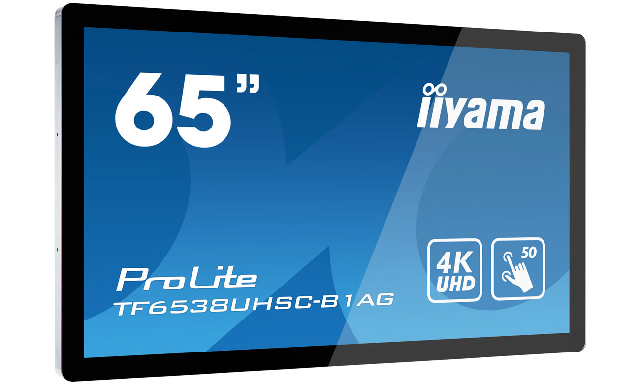 Monitor wielkoformatowy, biznesowy iiyama TF6538UHSC-B1AG