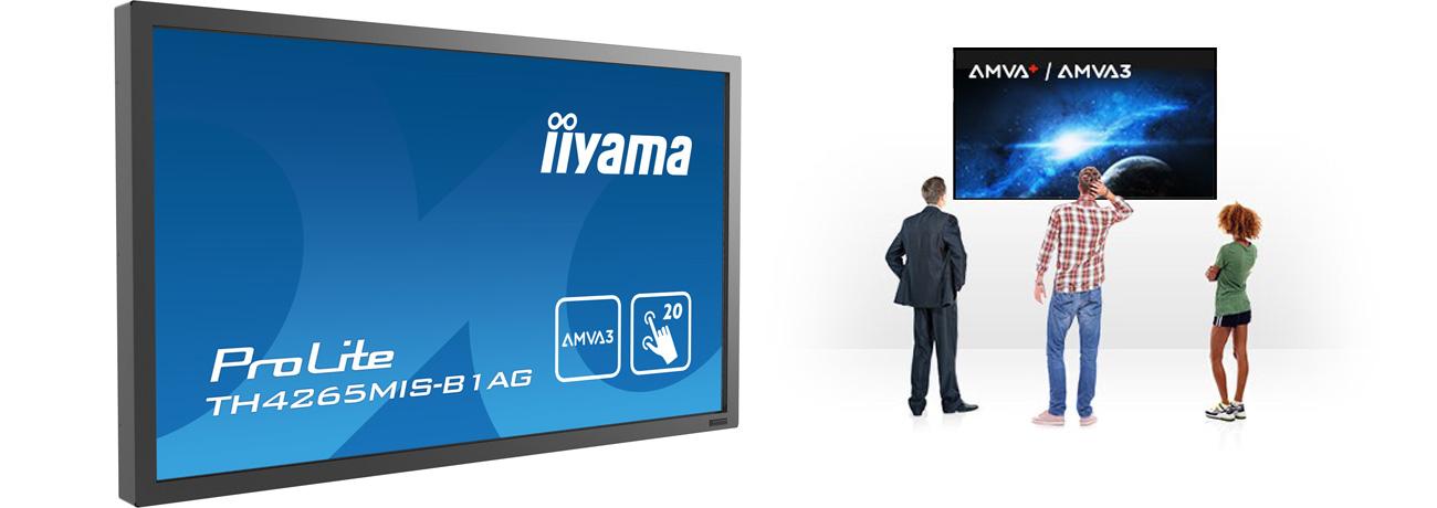 iiyama TH4265MIS Matryca AMVA3