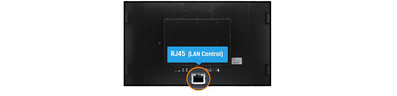 iiyama TH4265MIS Sterowanie przez LAN