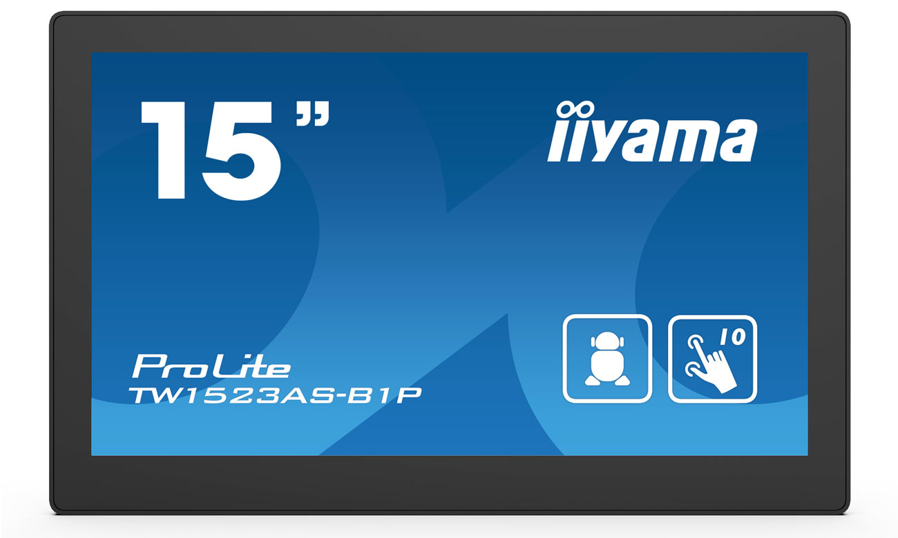 iiyama TW1523AS-B1P widok z przodu
