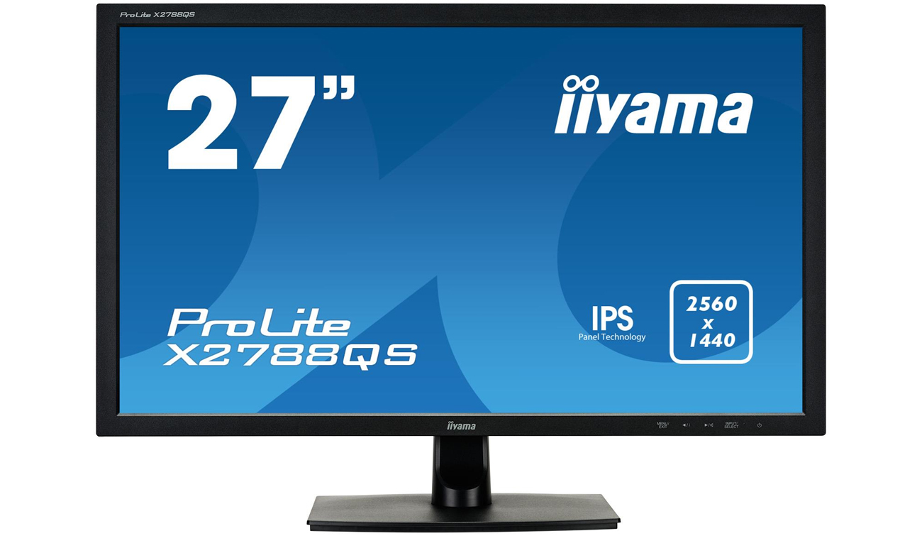 iiyama X2788QS Widok Z Przodu
