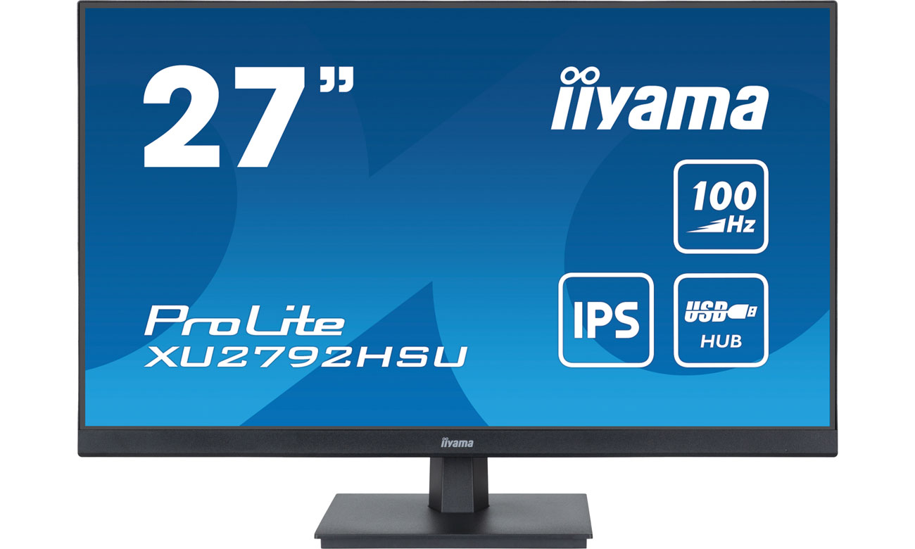 iiyama XU2792HSU-B6 widok z przodu