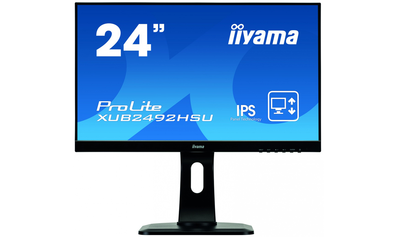 iiyama XUB2492HSU Widok z przodu
