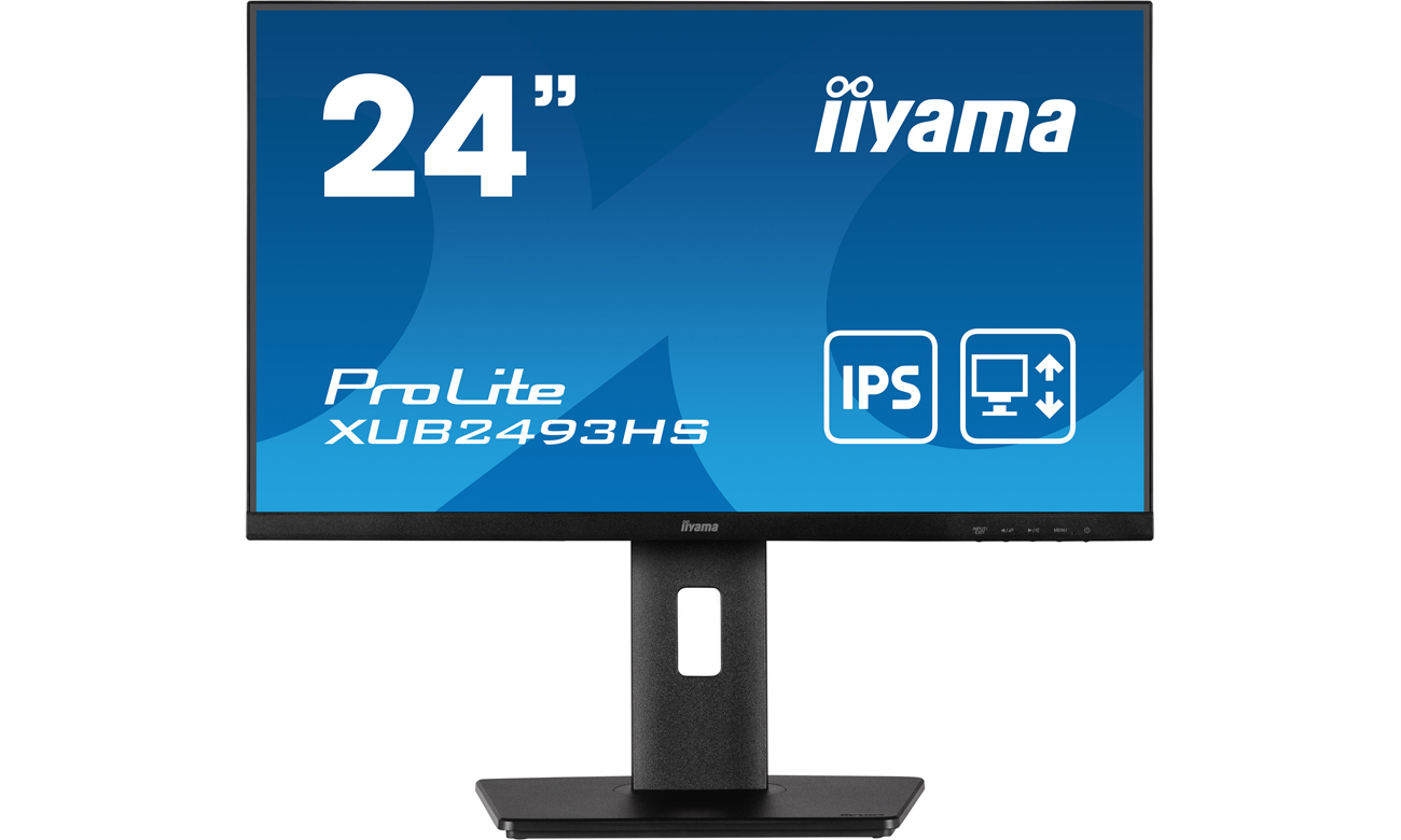 iiyama Prolite XUB2493HS-B5 widok z przodu