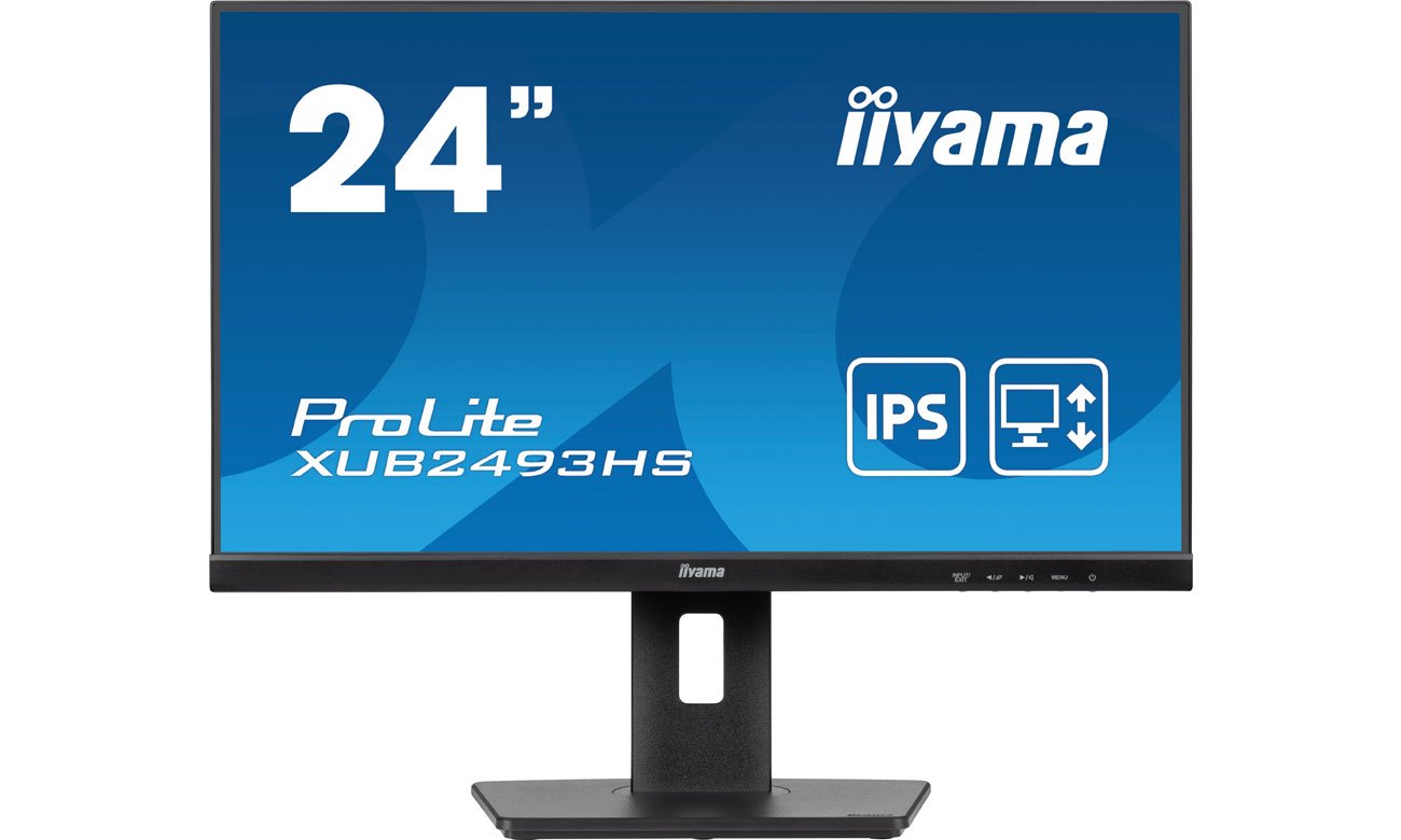 iiyama Prolite XUB2493HS-B6 widok z przodu