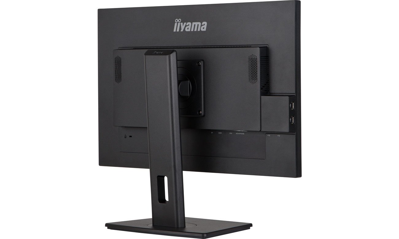 iiyama ProLite XUB2495WSU-B5 widok z tyłu