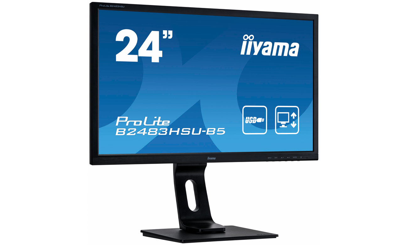 Monitor do domu i do biura iiyama B2483HSU-B5