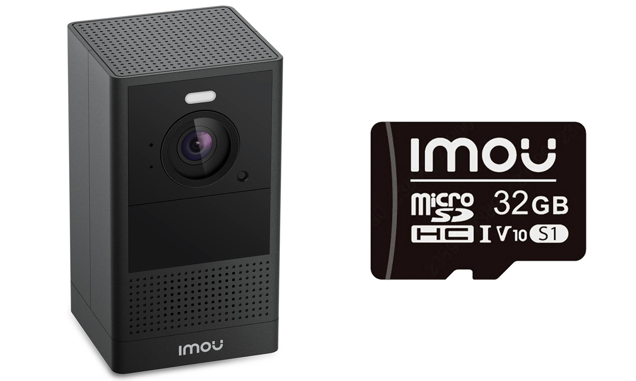 Imou Cell 2 Smart Camera Black + карта пам'яті Imou 32 ГБ