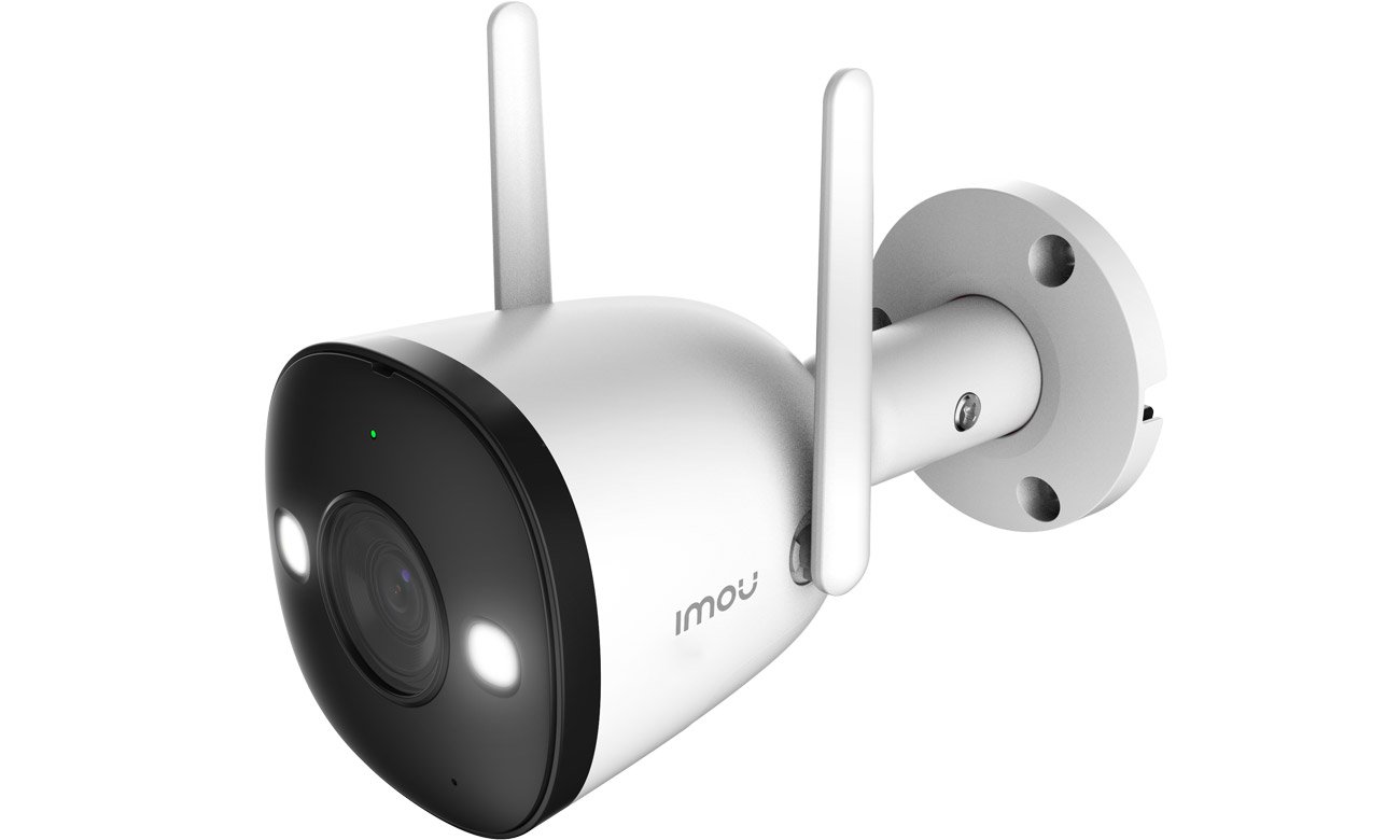 Inteligentna kamera zewnętrzna Imou Bullet 2E 4MP - Widok z przodu pod kątem