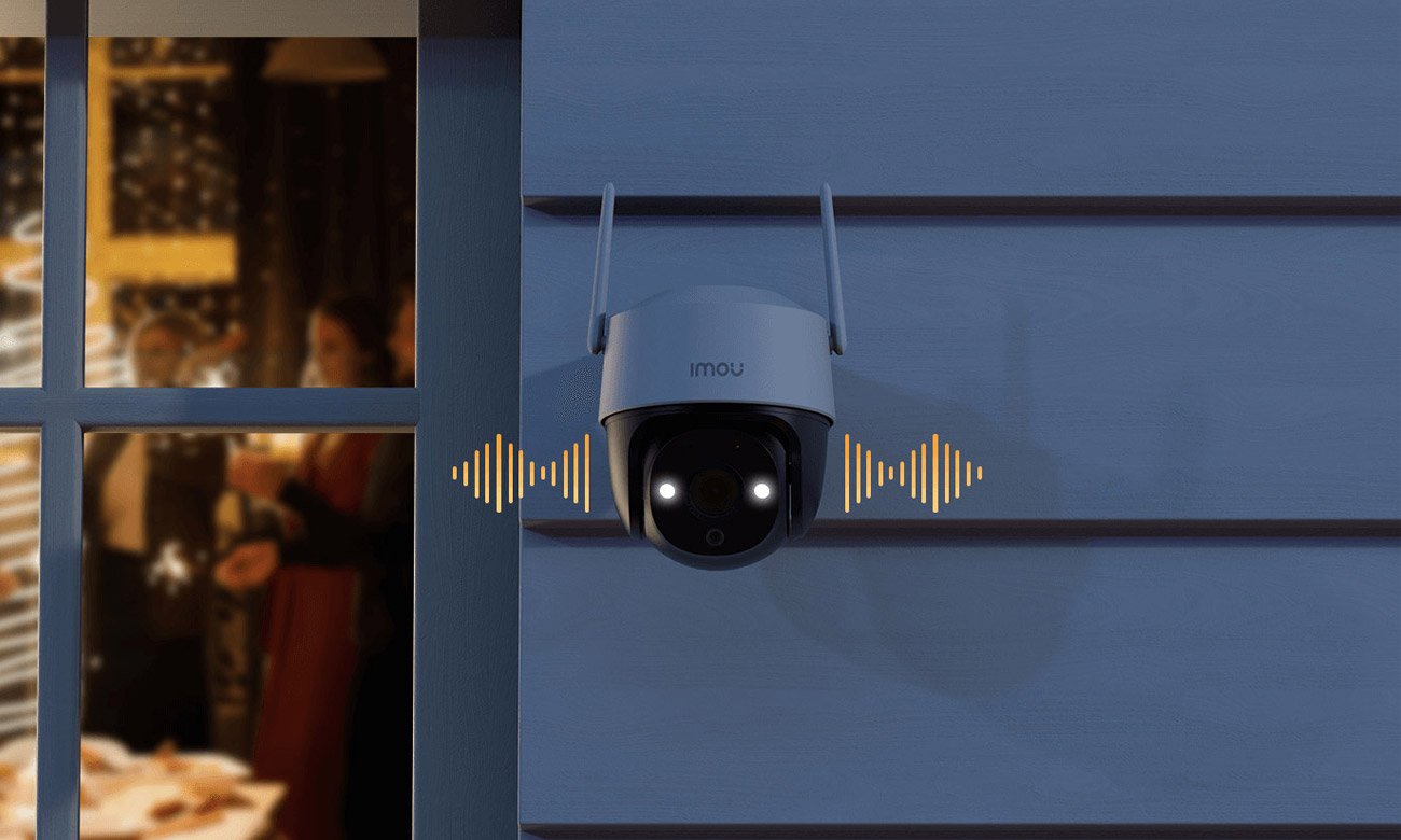 Inteligentna kamera zewnętrzna Imou Cruiser SE+ 2MP - Dwukierunkowa komunikacja głosowa
