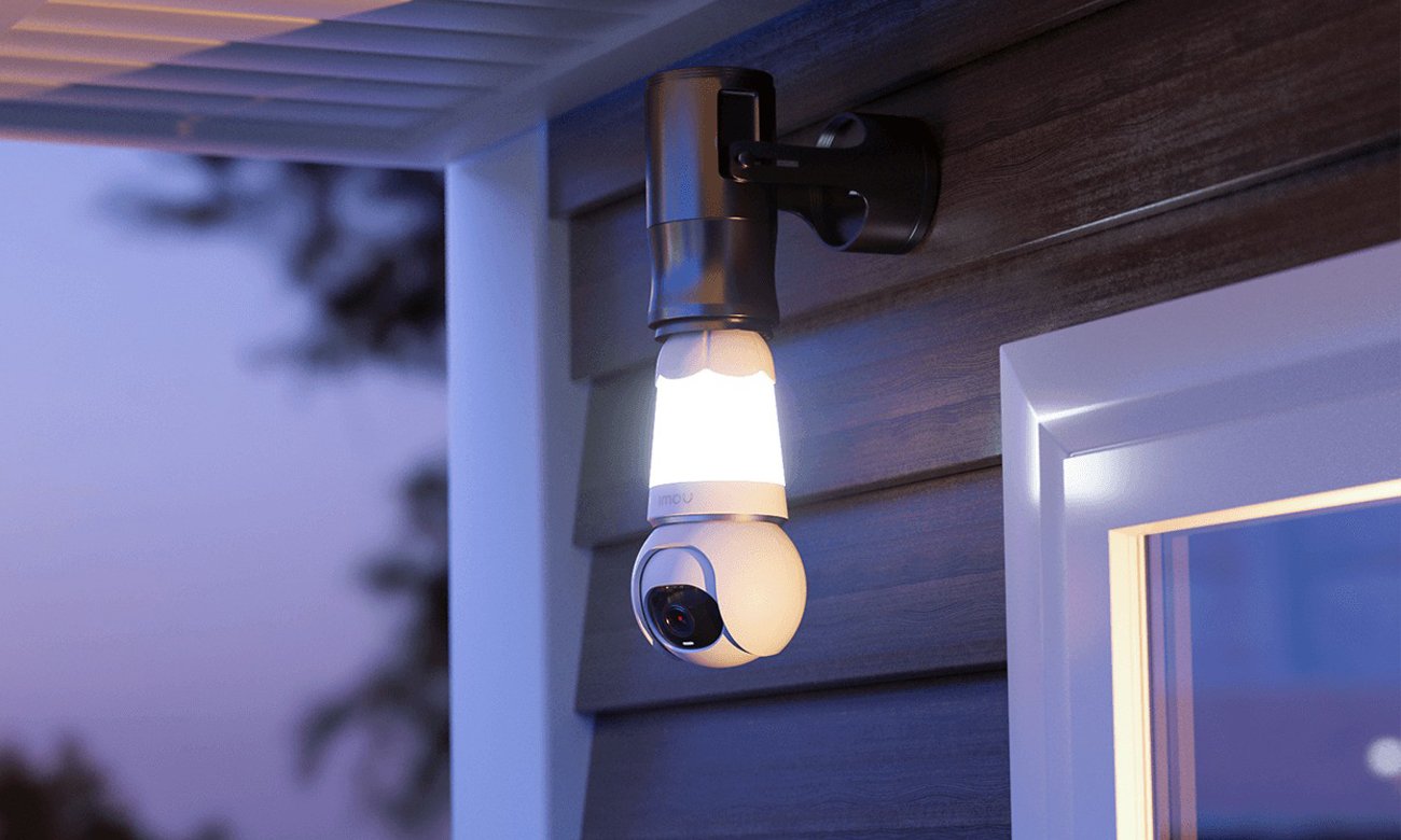 Inteligentna kamera z żarówką Imou Bulb Cam - Grafika lifestyle