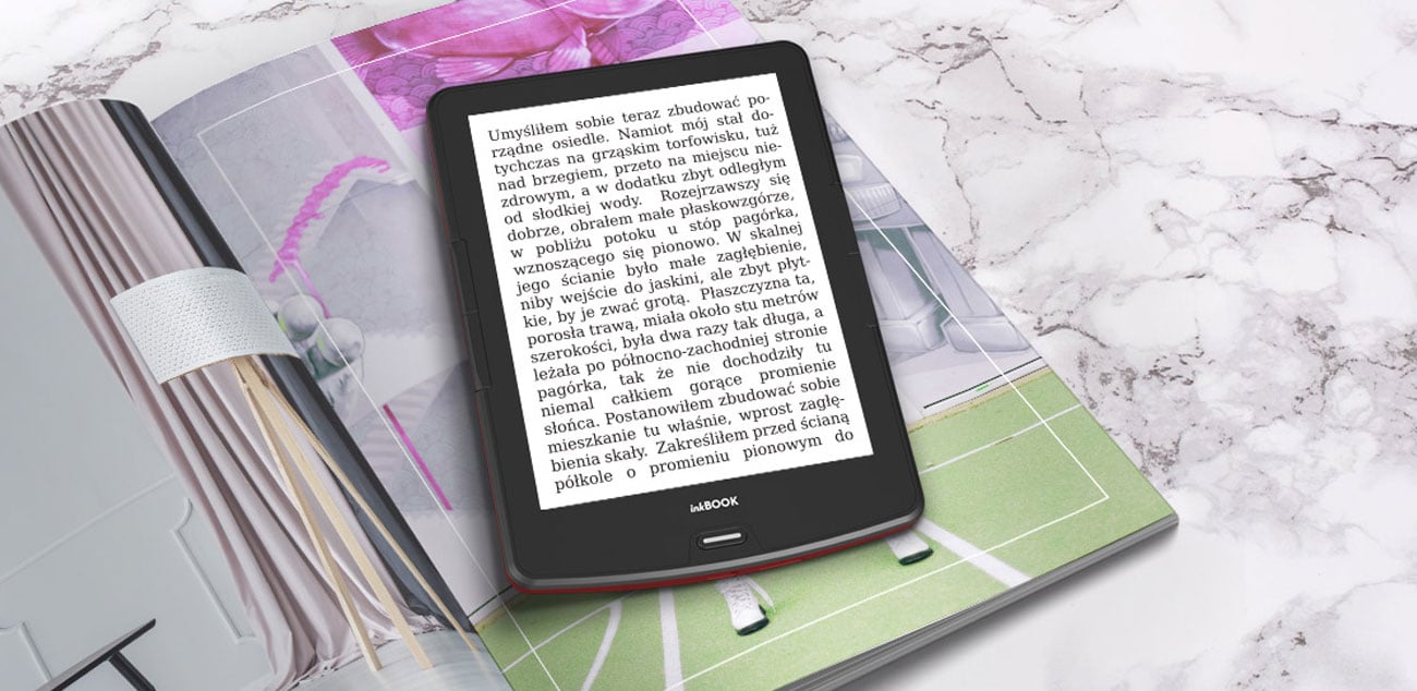 inkBOOK Calypso plus ekran e-ink