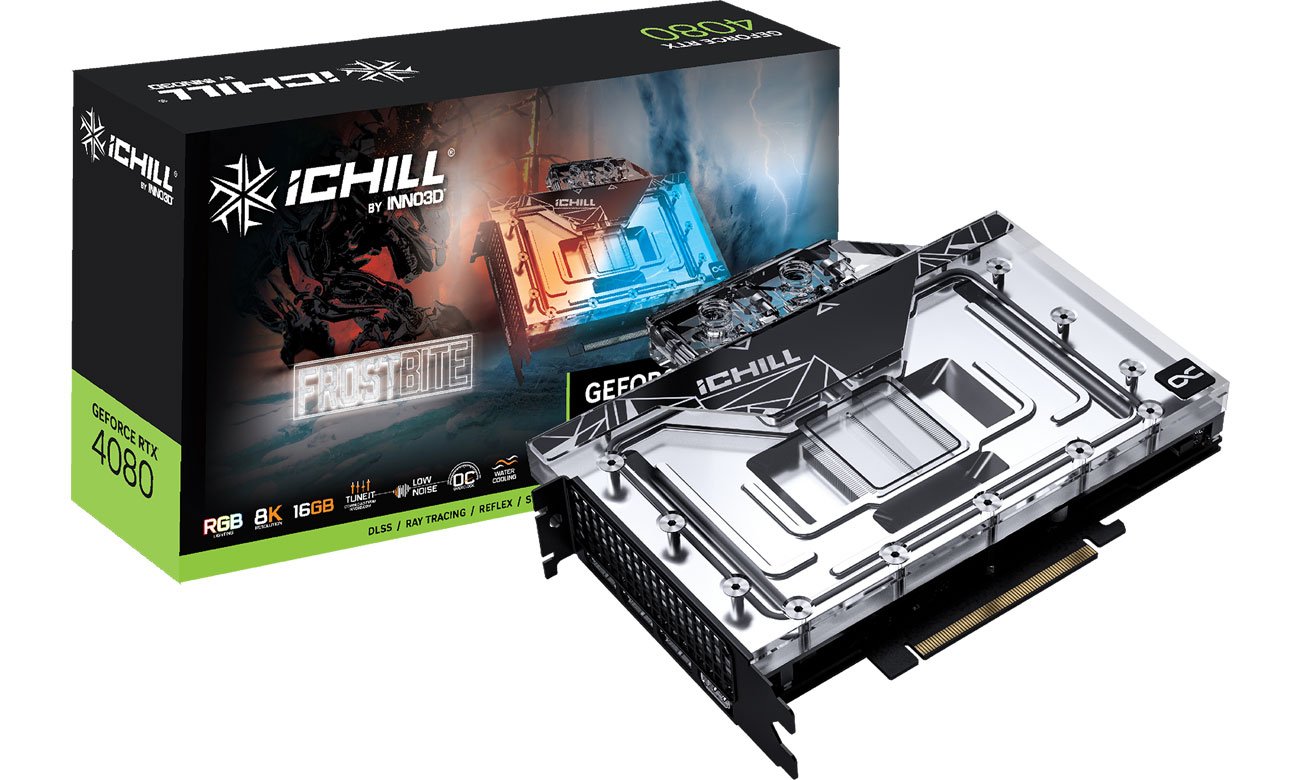 Inno3D GeForce RTX 4080 ICHILL FROSTBITE 16 GB GDDR6X