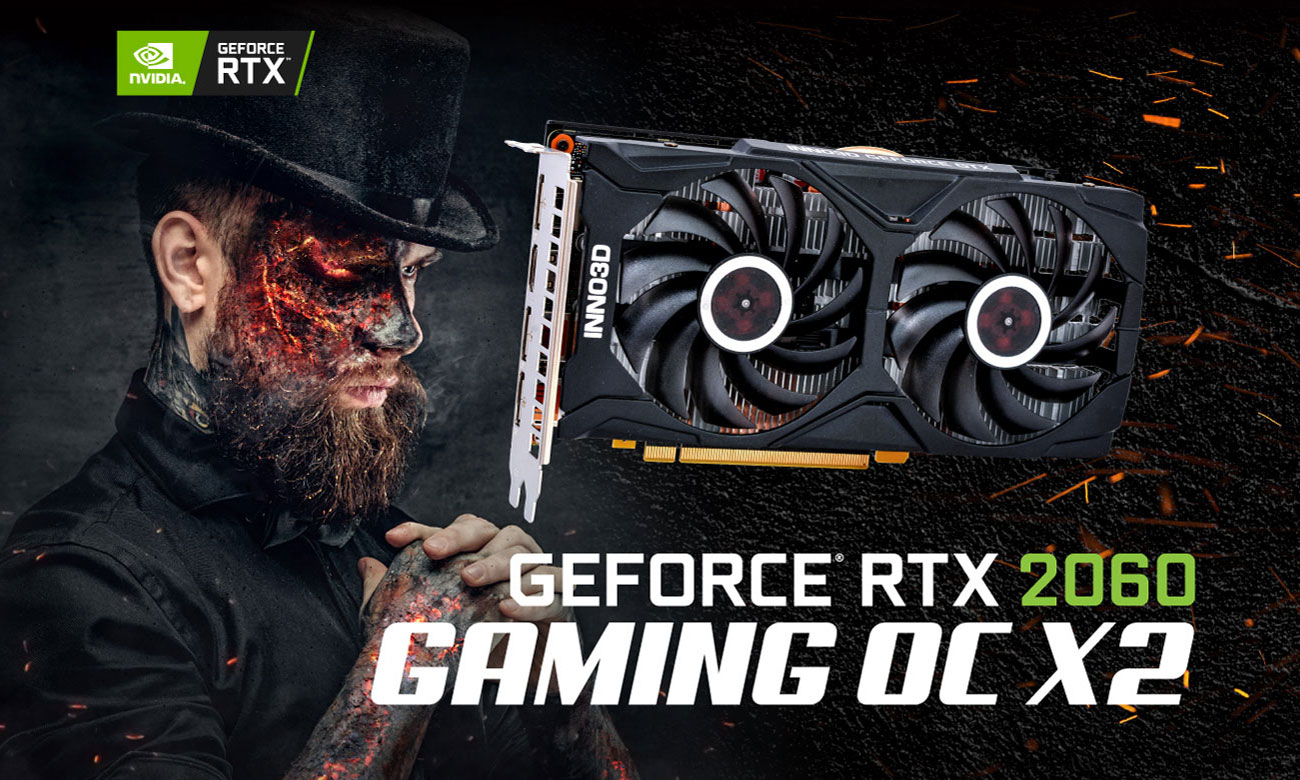 Inno3D GeForce RTX 2060 Gaming OC X2 Chodzenie