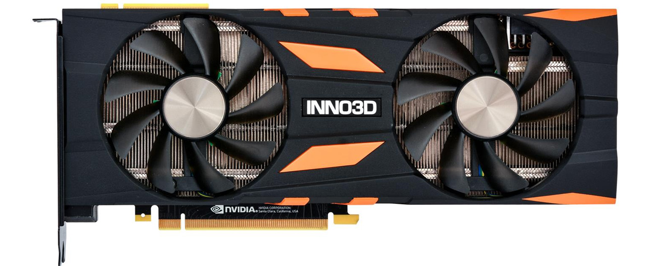 Inno3D GeForce RTX 2080 X2 OC 8GB GDDR6 wentylatory