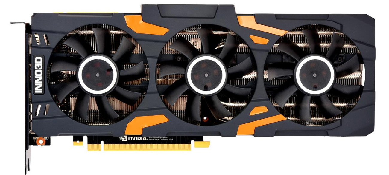 Inno3D GeForce RTX 2080 Ti X3 GAMING OC 11GB GDDR6 wentylatory