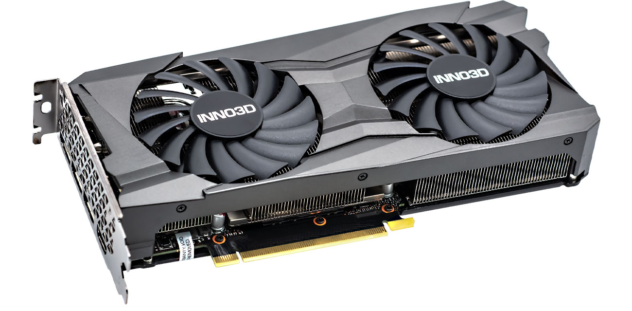 Inno3D GeForce RTX 3050 Gaming OC chłodzenie