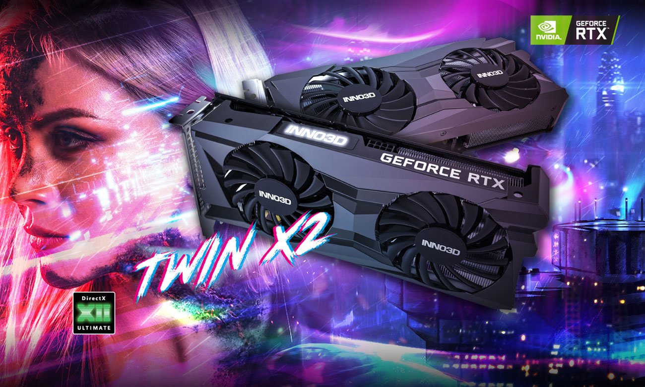 Inno3D GeForce RTX 3060 Twin X2 Chodzenie