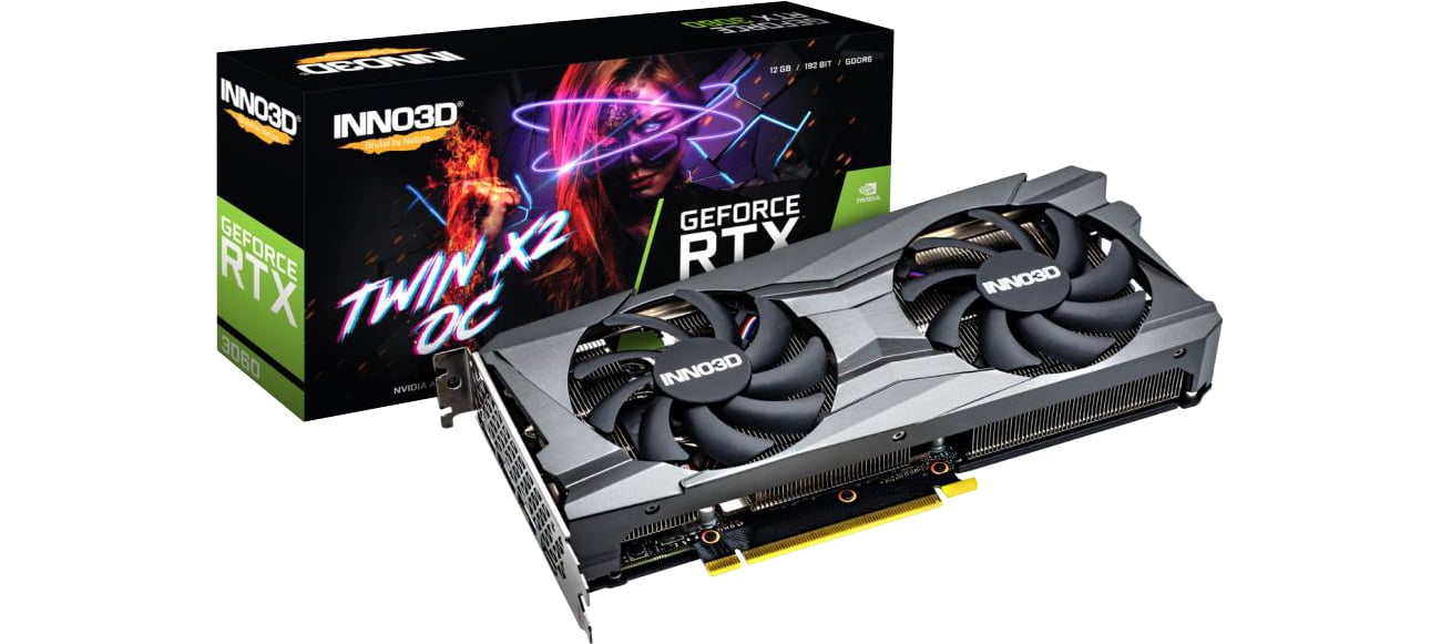 Inno3D GeForce RTX 3060 Twin X2 OC 12GB GDDR6 N30602-12D6X-11902120