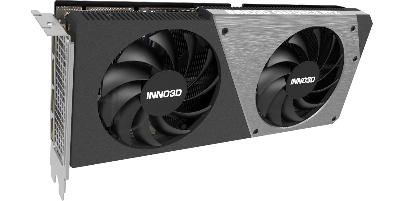 Inno3D GeForce RTX 4060 Ti Twin X2 OC chłodzenie