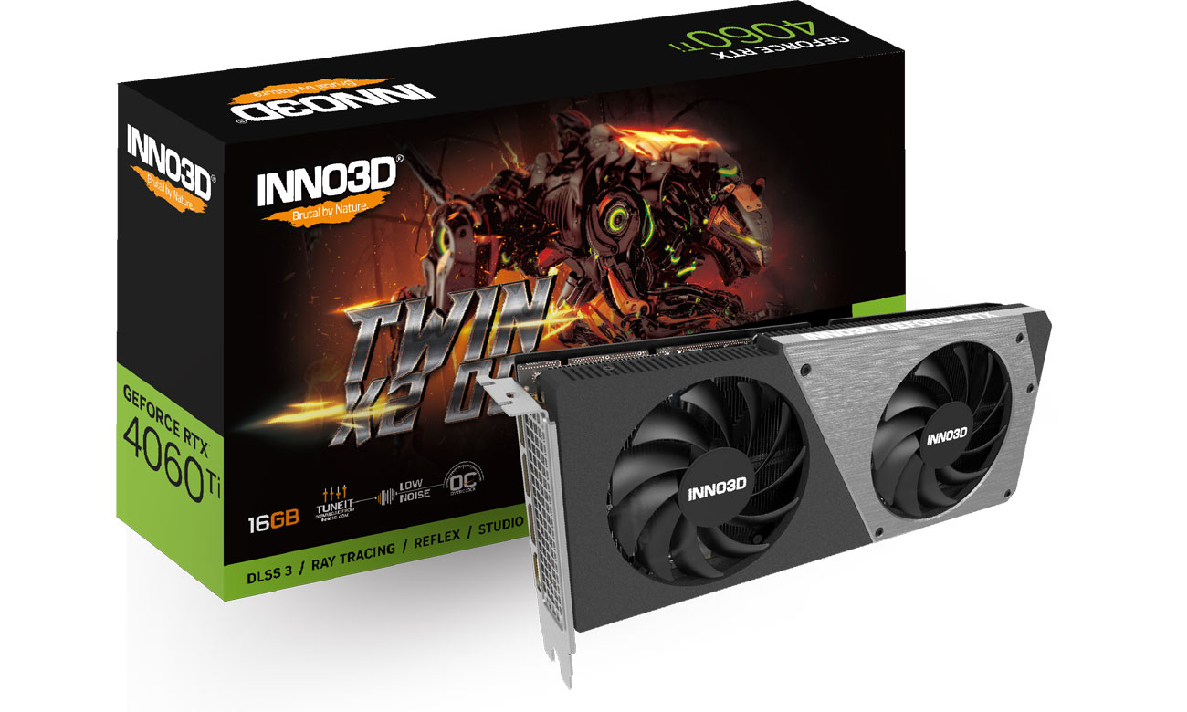 Inno3D GeForce RTX 4060 Ti Twin X2 OC 16 GB GDDR6