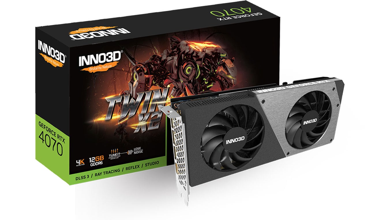 Inno3D GeForce RTX 4070 Twin X2 12 GB GDDR6