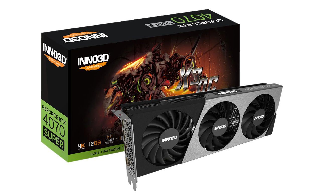 Inno3D GeForce RTX 4070 Ti Super X3 OC 16 ГБ GDDR6X