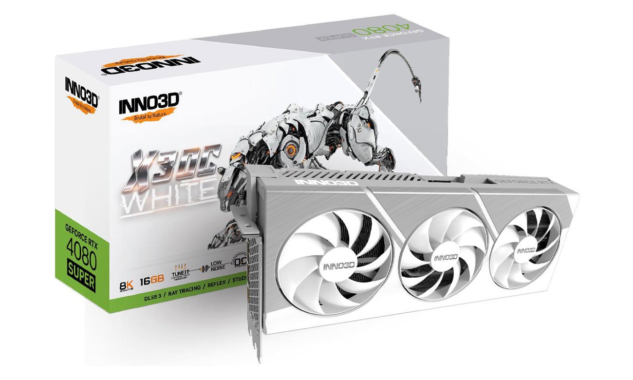 Inno3D GeForce RTX 4080 Super X3 OC White 16GB GDDR6X