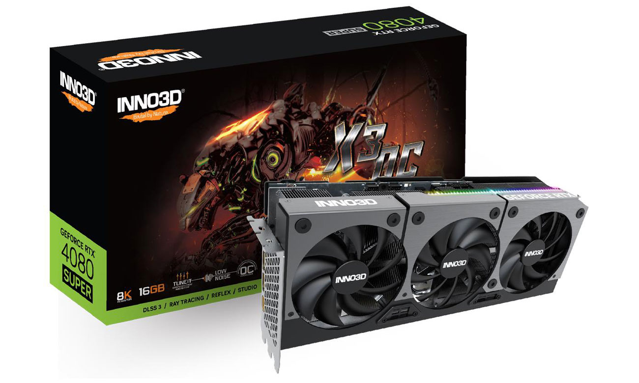 Inno3D GeForce RTX 4080 Super X3 OC 16 GB GDDR6X GDDR6X