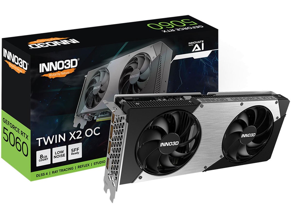 Karta graficzna INNO3D GeForce RTX 5060 X2 OC 8GB