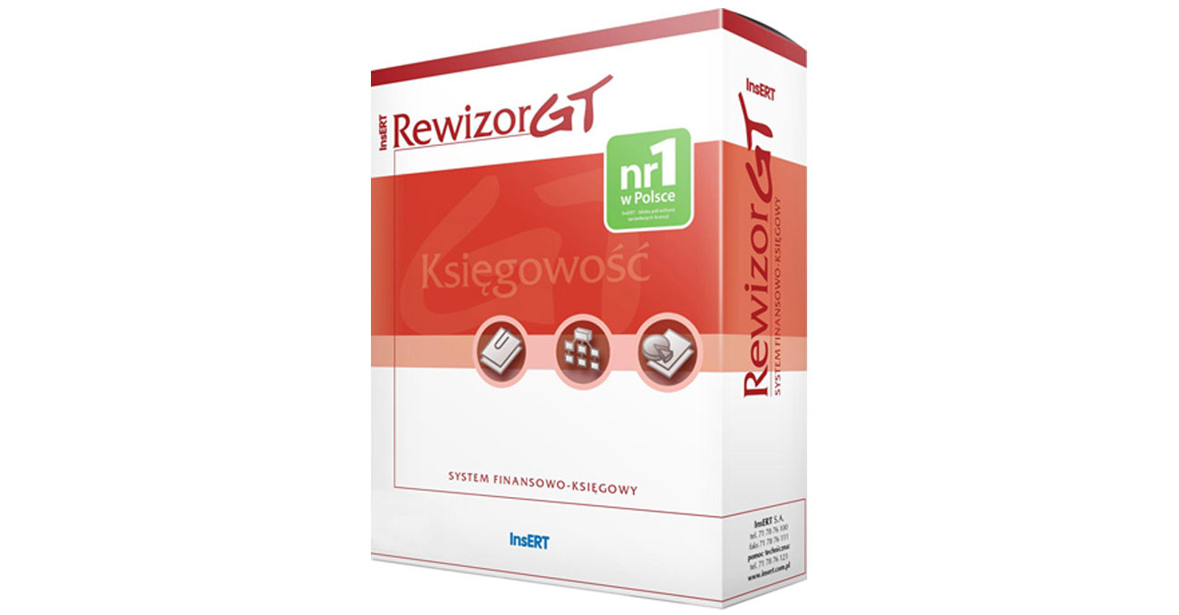 Insert RewizorGT profesjonalny system finansowo-księgowy