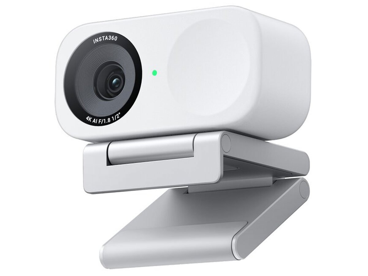 Kamera internetowa Insta360 Link 2C Biała - Widok od przodu pod kątem