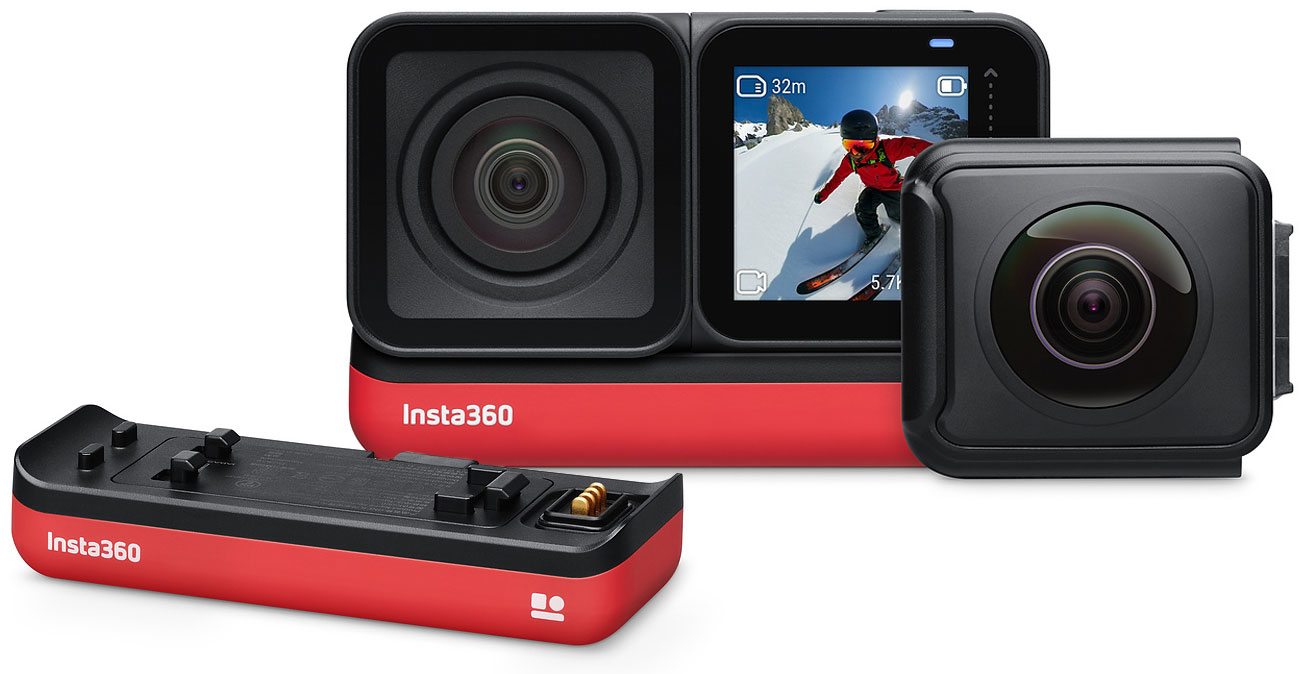 Zestaw Insta360 ONE R Twin Edition + Akumulator